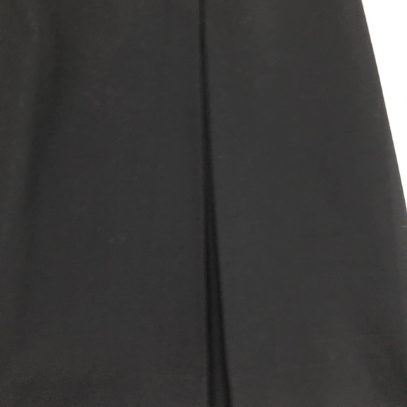 Vintage Burberry Black Pleated Wool Knee Length Minimalist Skirt Size 10 28” - Picture 4 of 13